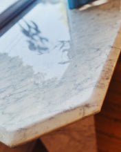 Load image into Gallery viewer, VINTAGE / Italian Carrara Marble Console
