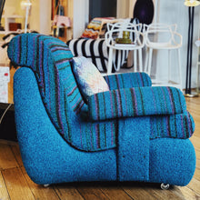 Load image into Gallery viewer, VINTAGE / Striped Sofa Chair
