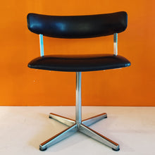 Load image into Gallery viewer, VINTAGE / Heavy Steel Base Vinyl Chairs
