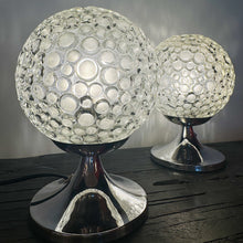 Load image into Gallery viewer, VINTAGE / Bubble Glass Tulip Base Lamps
