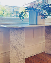 Load image into Gallery viewer, VINTAGE / Italian Carrara Marble Console
