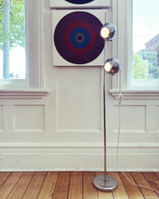 Load image into Gallery viewer, VINTAGE / Eyeball Lamp - Dual Head Chrome
