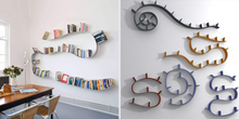 Load image into Gallery viewer, KARTELL / Cobalt Blue Small Bookworm Shelf by Ron Arad
