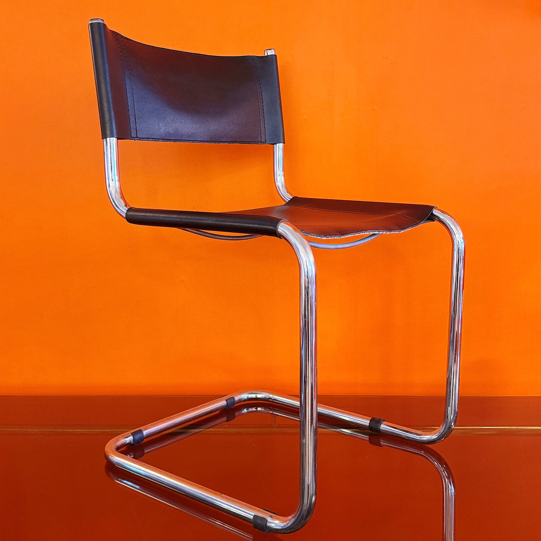 BAUHAUS / Vintage Chrome Cantilever Chairs - Set of 4