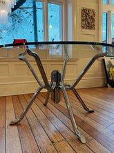 Load image into Gallery viewer, VINTAGE / 1970s Octopus Chrome Dining Table
