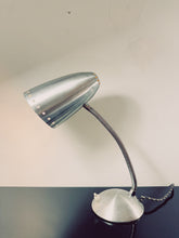 Load image into Gallery viewer, VINTAGE / Atomic Star Perorated Desk Lamp
