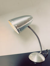 Load image into Gallery viewer, VINTAGE / Atomic Star Perorated Desk Lamp
