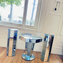 Load image into Gallery viewer, VINTAGE / Deco Mirrored Table &amp; Plinths Setting
