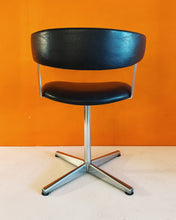 Load image into Gallery viewer, VINTAGE / Heavy Steel Base Vinyl Chairs
