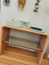 Load image into Gallery viewer, CATT / Custom 1980s Blond Wood Console
