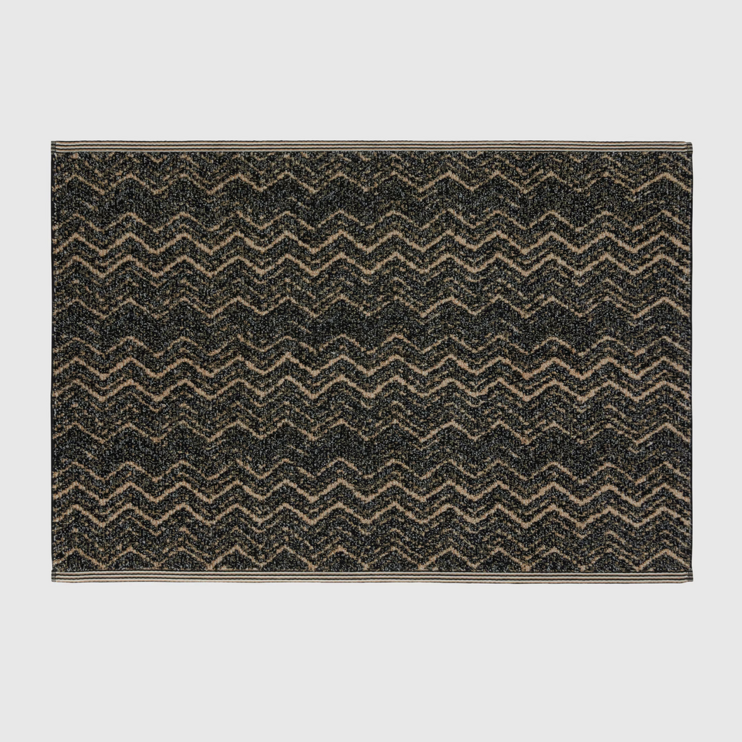 MISSONI HOME / Azul Chevron Terry Bath Mat 60x90