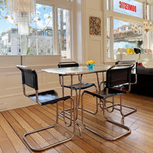 Load image into Gallery viewer, BAUHAUS / Set of Four 1950’s Chrome Cantilever Chairs
