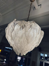 Load image into Gallery viewer, NOVARESI / 1970s Italian Murano Chandelier with Glass Leaf Petals
