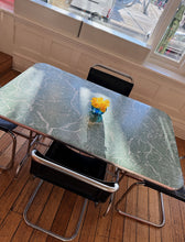 Load image into Gallery viewer, VINTAGE / 1950&#39;s Formica &amp; Chrome Dinette Table
