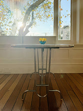 Load image into Gallery viewer, VINTAGE / 1950&#39;s Formica &amp; Chrome Dinette Table
